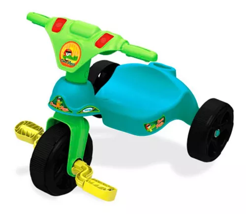 Triciclo Motoca Infantil Croco Racer Verde Xalingo